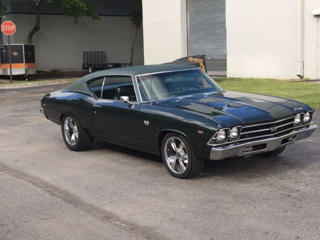 1969 Green Chevrolet Chevelle Coupe