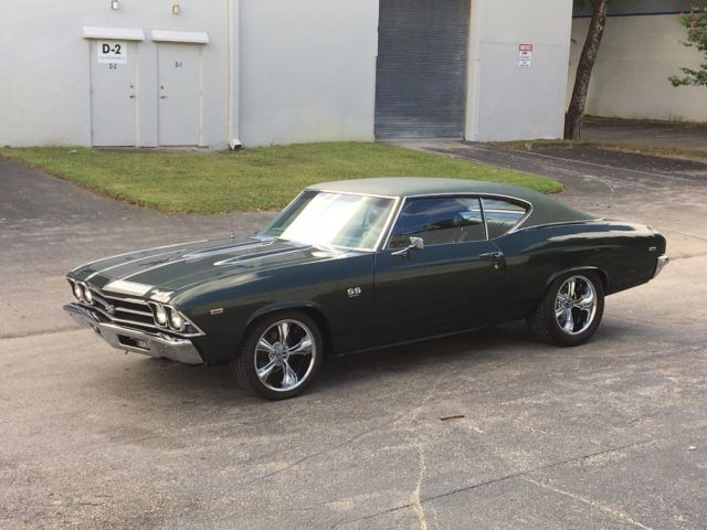 1969 Green Chevrolet Chevelle Coupe