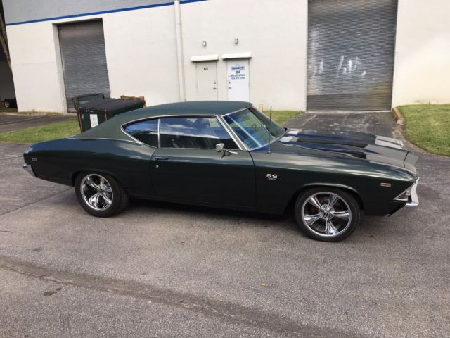 1969 Green Chevrolet Chevelle Coupe