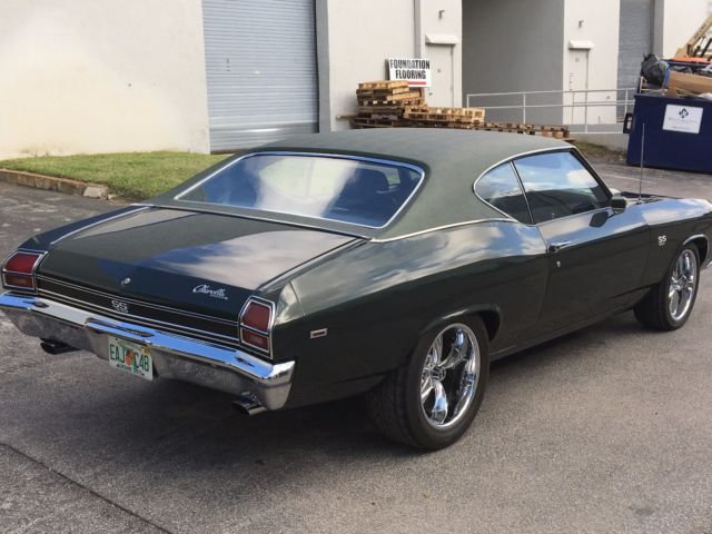 1969 Green Chevrolet Chevelle Coupe