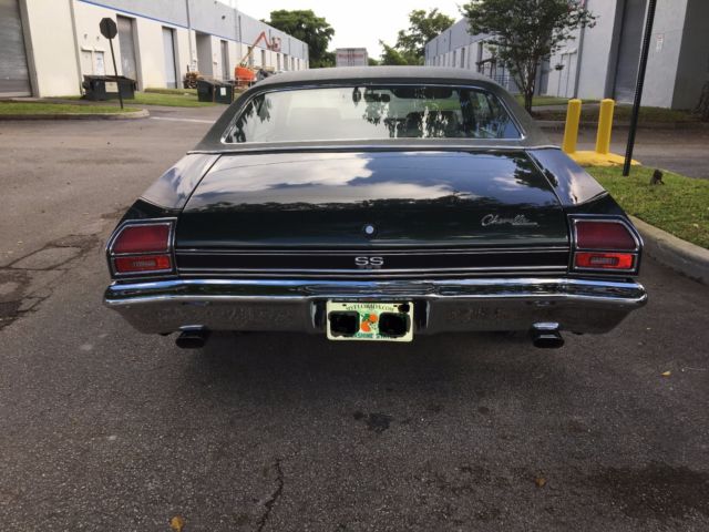 1969 Green Chevrolet Chevelle Coupe