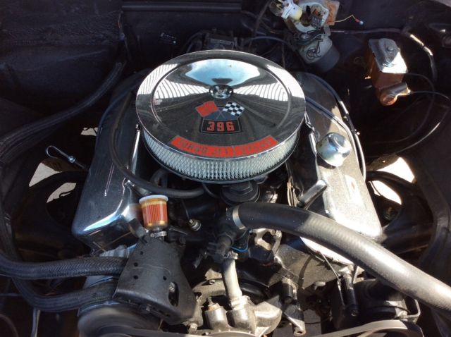 1969 Black Chevrolet Chevelle Coupe