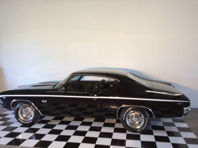 1969 Black Chevrolet Chevelle Coupe
