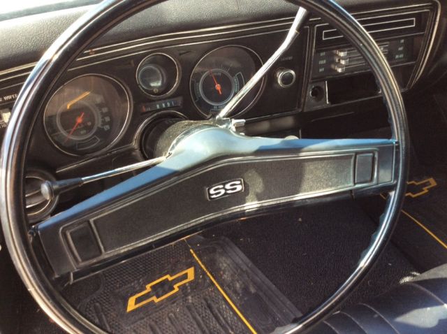 1969 Black Chevrolet Chevelle Coupe