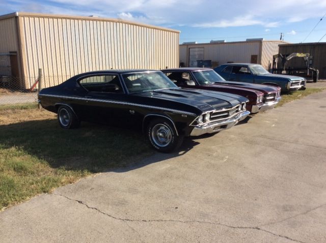 1969 Black Chevrolet Chevelle Coupe