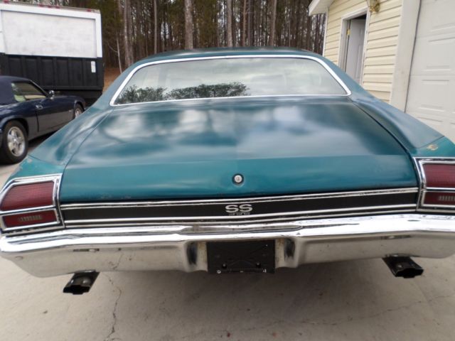 1969 Blue Chevrolet Chevelle Coupe