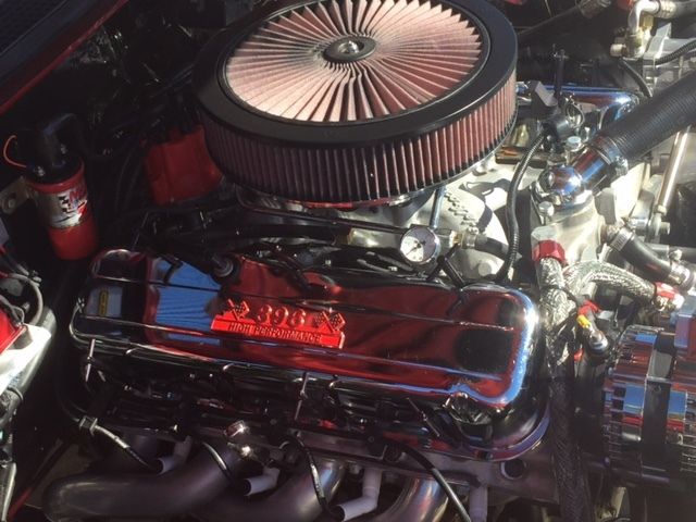 1969 Red Chevrolet Chevelle Sedan