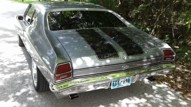 1969 Silver Chevrolet Chevelle Coupe