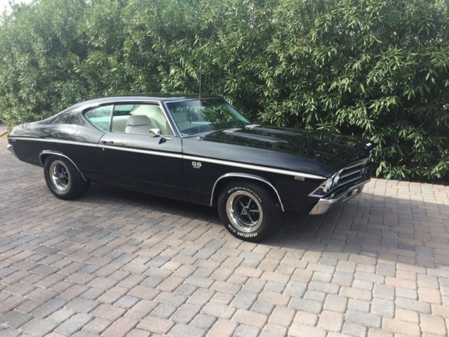 1969 Black Chevrolet Chevelle Coupe