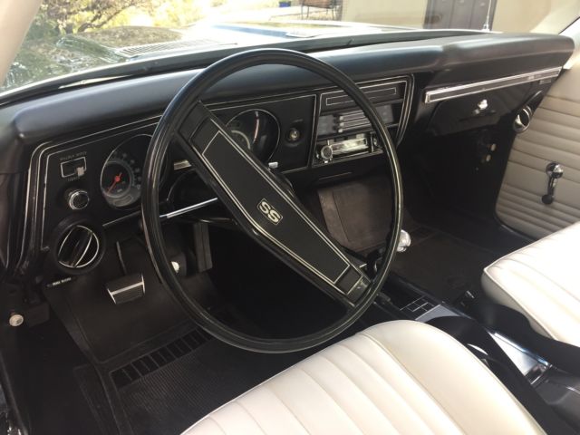 1969 Black Chevrolet Chevelle Coupe