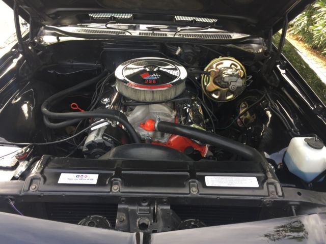 1969 Black Chevrolet Chevelle Coupe