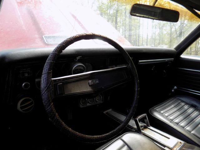 1969 Red Chevrolet Chevelle Coupe