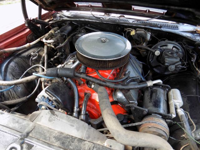 1969 Red Chevrolet Chevelle Coupe