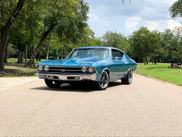 1969 Azure Turquoise Chevrolet Chevelle Coupe
