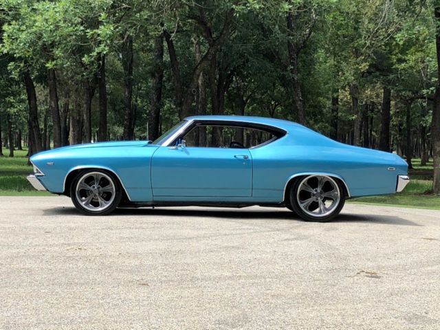 1969 Azure Turquoise Chevrolet Chevelle Coupe