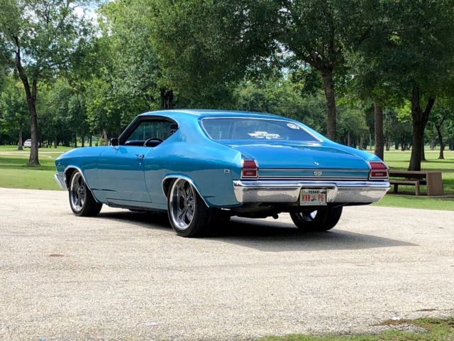1969 Azure Turquoise Chevrolet Chevelle Coupe