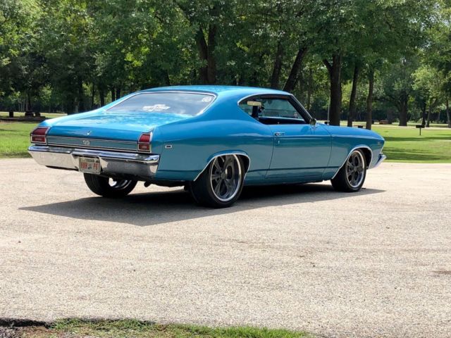 1969 Azure Turquoise Chevrolet Chevelle Coupe