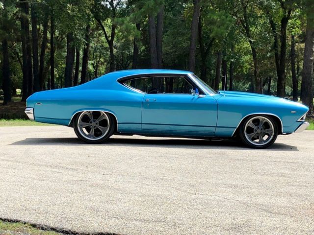 1969 Azure Turquoise Chevrolet Chevelle Coupe