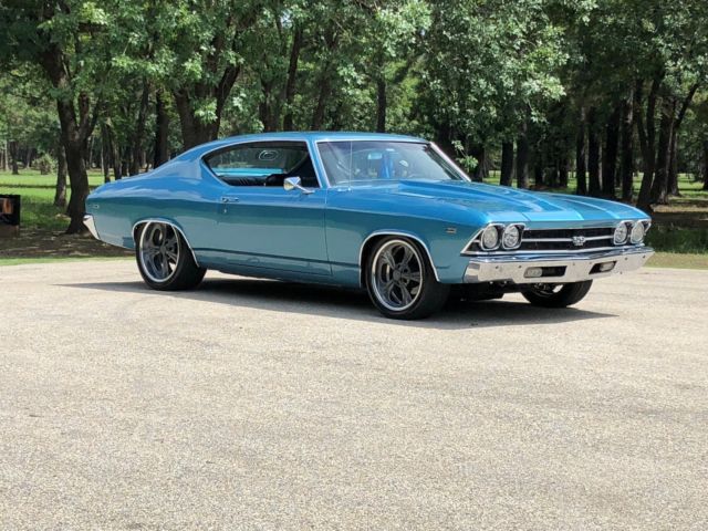 1969 Azure Turquoise Chevrolet Chevelle Coupe