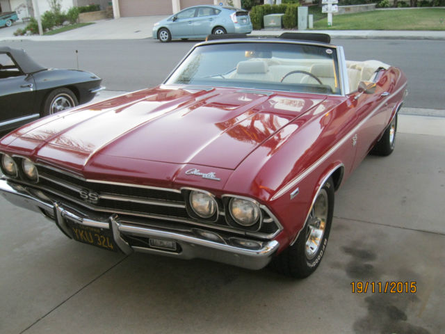 1969 GARNET RED Chevrolet Chevelle