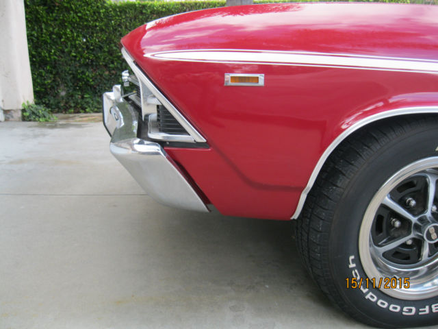 1969 GARNET RED Chevrolet Chevelle