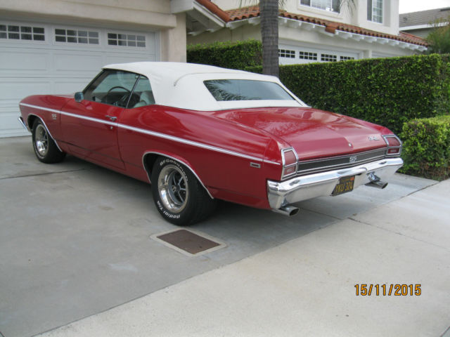 1969 GARNET RED Chevrolet Chevelle