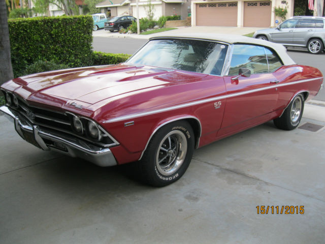1969 GARNET RED Chevrolet Chevelle