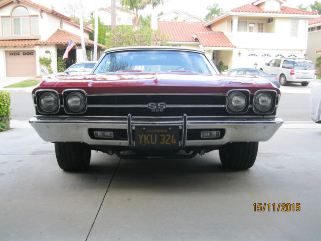 1969 GARNET RED Chevrolet Chevelle