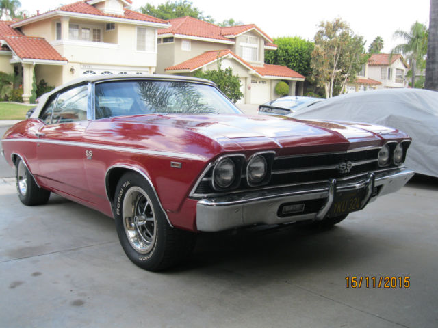 1969 GARNET RED Chevrolet Chevelle