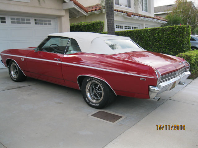 1969 GARNET RED Chevrolet Chevelle