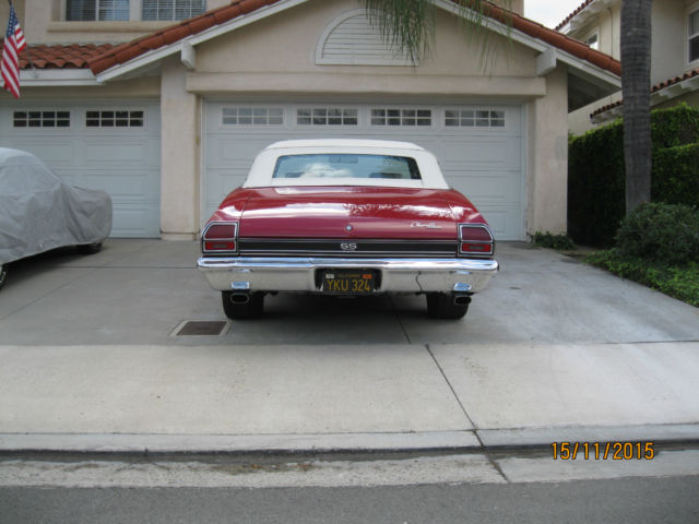 1969 GARNET RED Chevrolet Chevelle