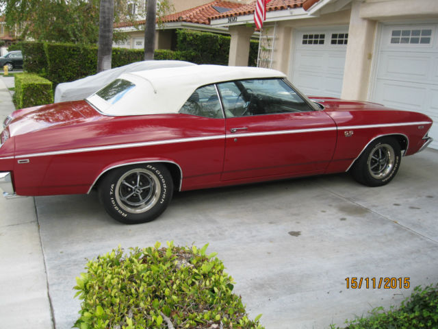 1969 GARNET RED Chevrolet Chevelle