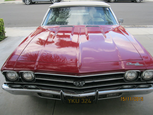 1969 GARNET RED Chevrolet Chevelle
