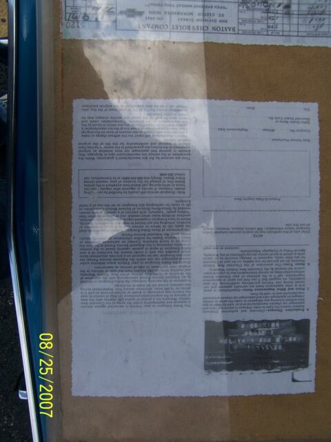 1969 Blue Chevrolet Chevelle Convertible