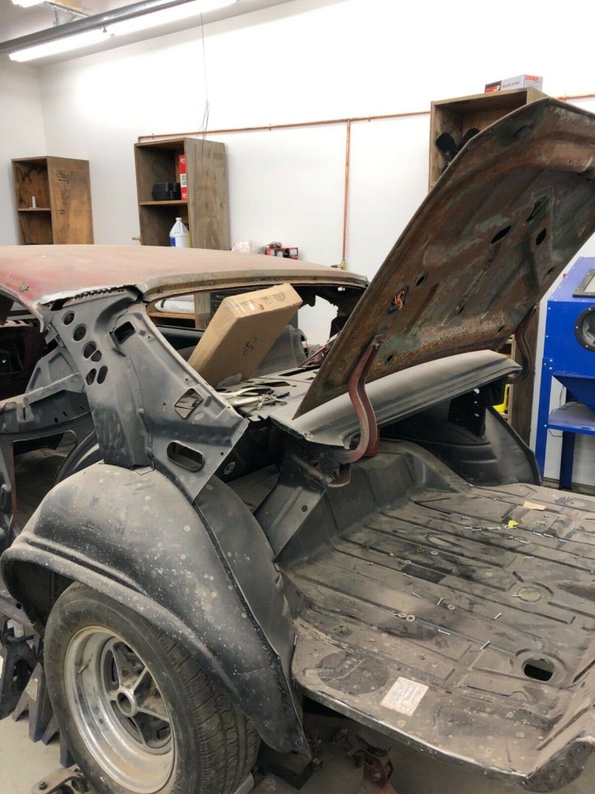 1969 Garrnet Red, Black vinyl top Chevrolet Chevelle Coupe