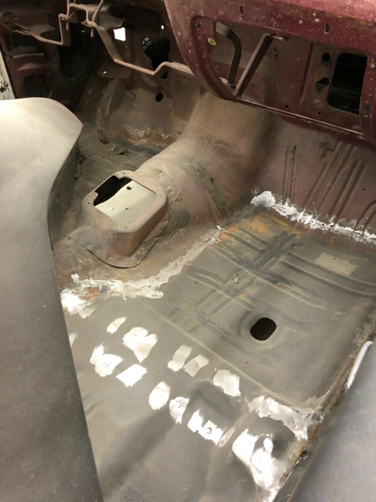 1969 Garrnet Red, Black vinyl top Chevrolet Chevelle Coupe