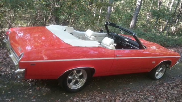1969 Monaco Orange  Chevrolet Chevelle Convertible