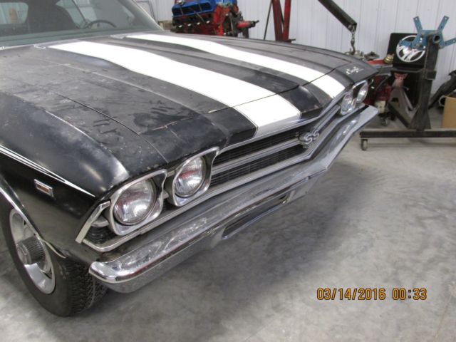 1969 Maroon Chevrolet Chevelle Coupe