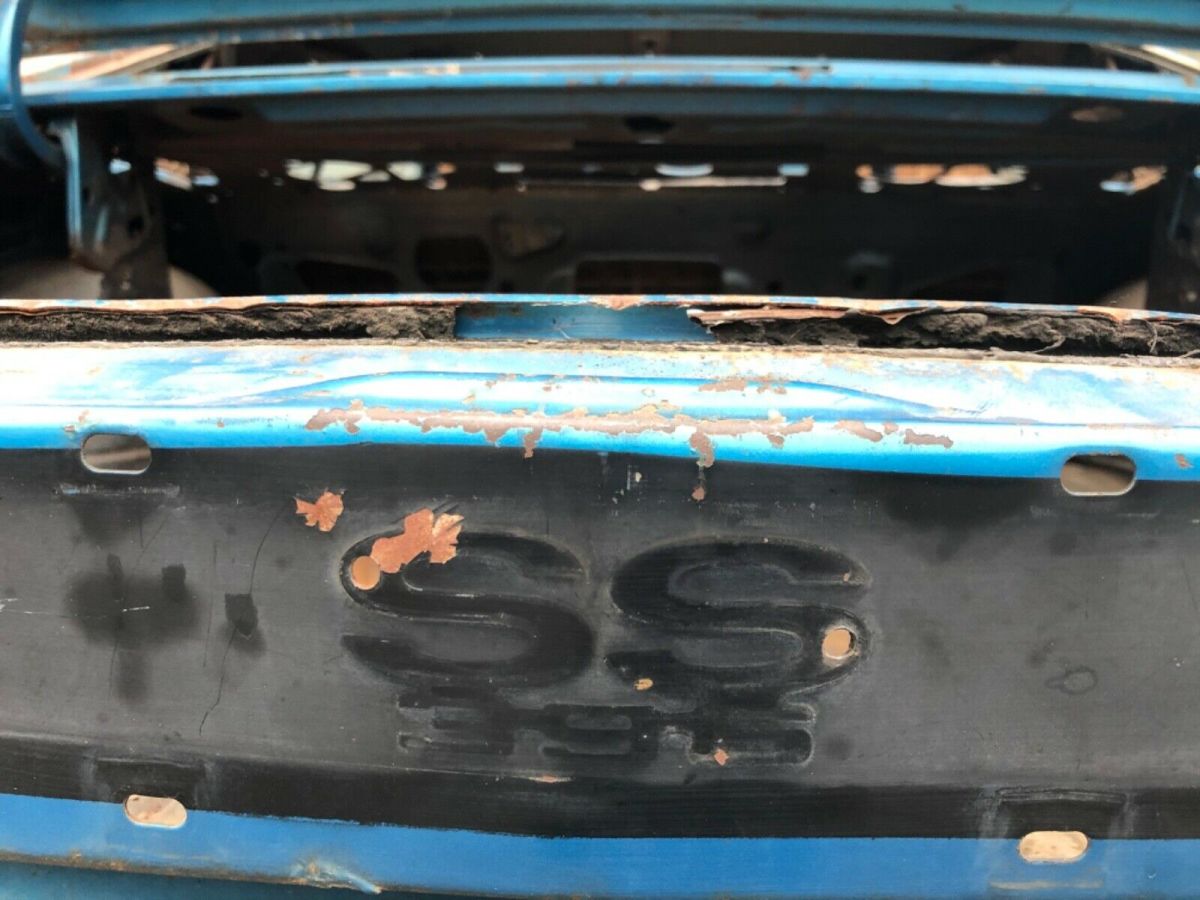 1969 Blue Chevrolet Chevelle Coupe