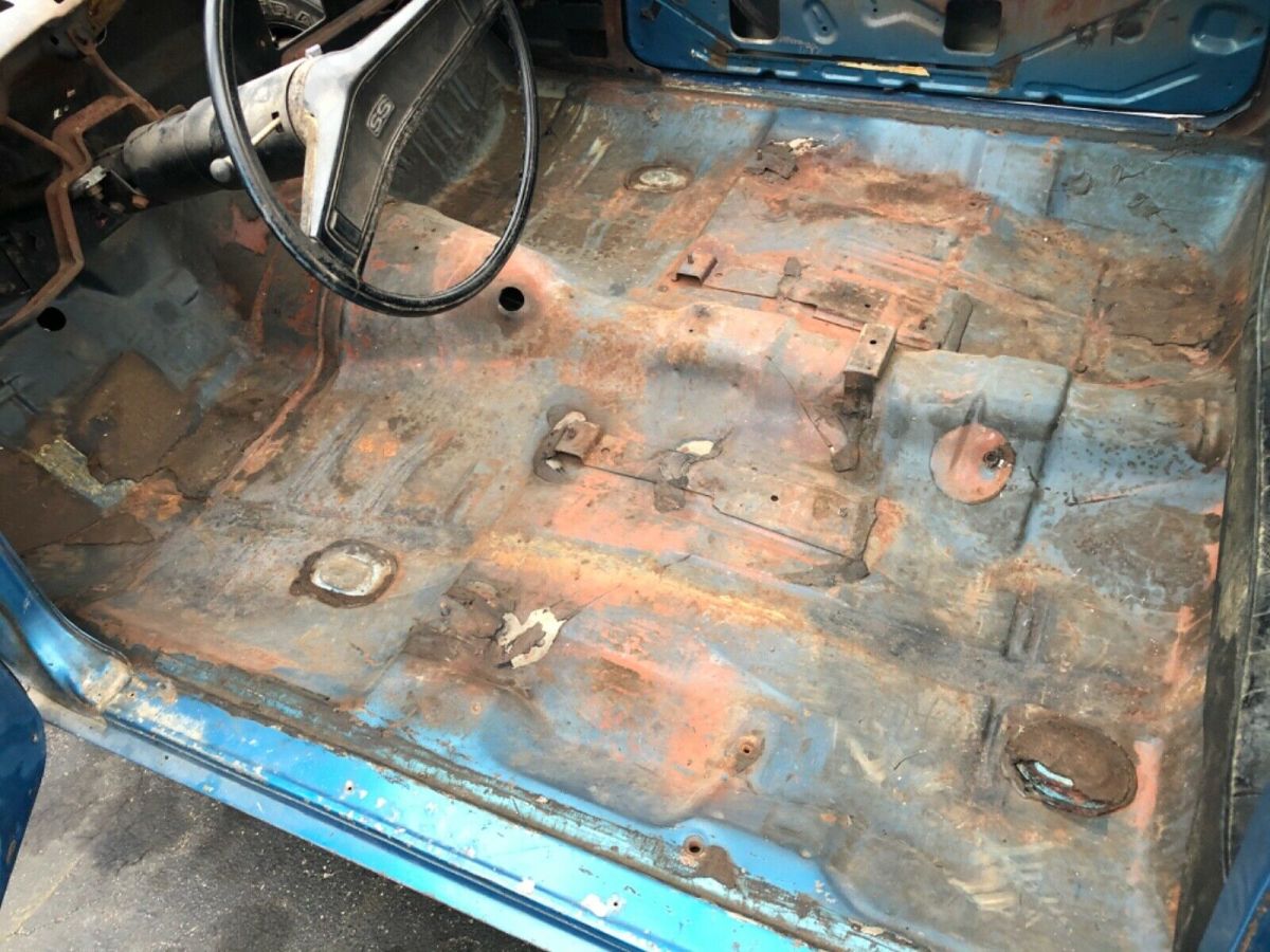 1969 Blue Chevrolet Chevelle Coupe