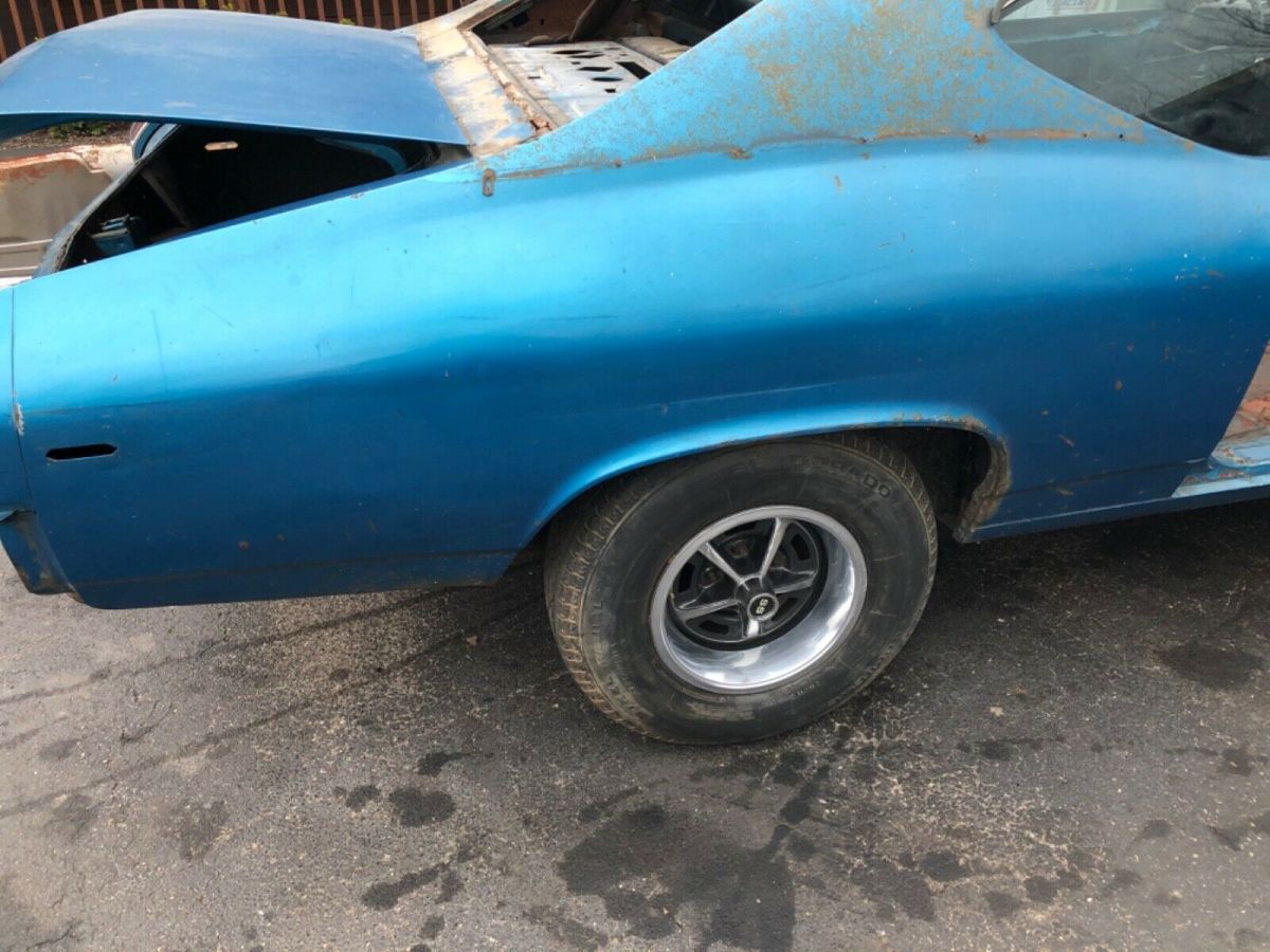 1969 Blue Chevrolet Chevelle Coupe