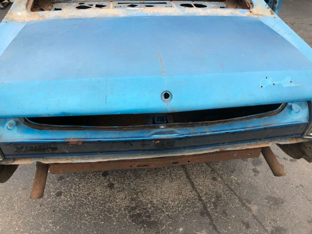 1969 Blue Chevrolet Chevelle Coupe