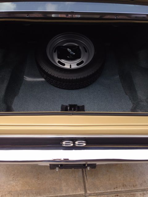 1969 Gold Chevrolet Nova Coupe