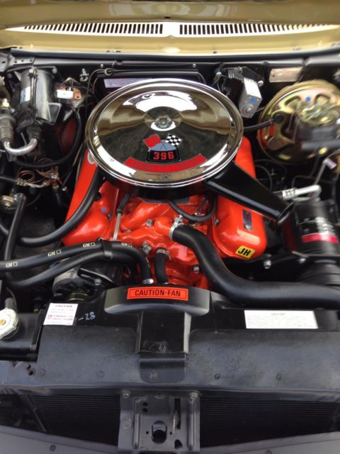 1969 Gold Chevrolet Nova Coupe