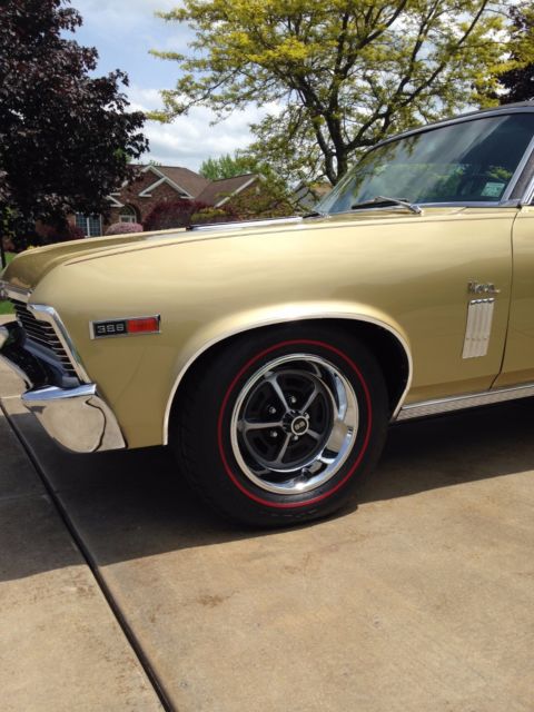 1969 Gold Chevrolet Nova Coupe
