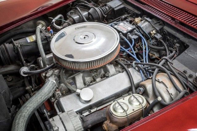 1969 Burgundy Chevrolet Corvette Coupe