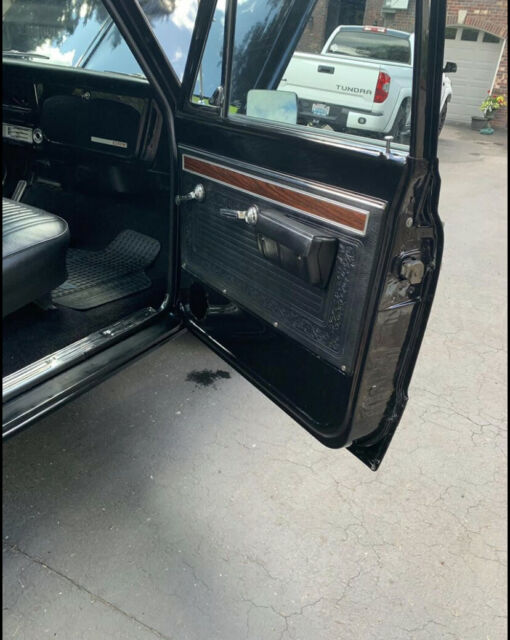 1969 Black Chevrolet 1500 Cab & Chassis