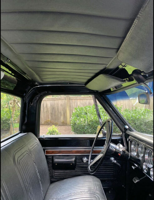 1969 Black Chevrolet 1500 Cab & Chassis