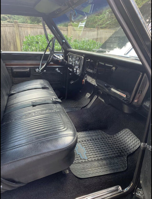 1969 Black Chevrolet 1500 Cab & Chassis