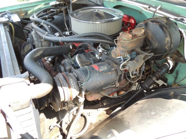 1969 Green and White Chevrolet C/K Pickup 1500 Pick up
